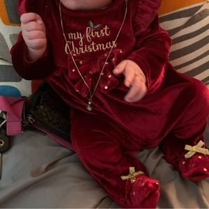 My First Christmas onesie